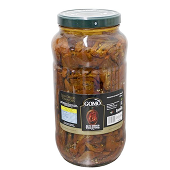 Gomo Sun-Dried Tomatoes in Oil (Glass)-1x3.1kg02